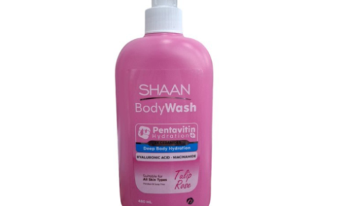 SHAAN BODY WASH 480ML (TULIP ROSE)