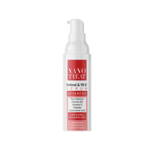 NANO TREAT RETINOL AND VIT E SERUM 30ML.