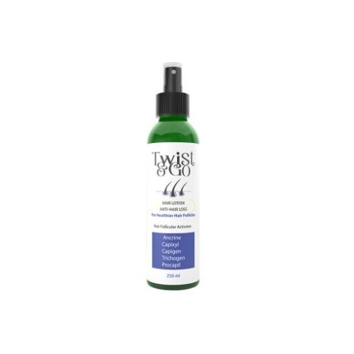 TWIST AND GO ANTI-HAIR LOSS LOTION SPRAY 250ML.